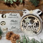 Μπάλα Χριστουγέννων ονομαστική