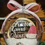 Μπάλα Χριστουγέννων καλή χρονιά νονά