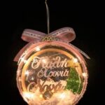 Μπάλα Χριστουγέννων καλή χρονιά νονά