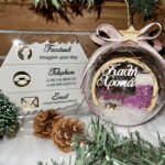 Μπάλα Χριστουγέννων καλή χρονιά νονά μπότα